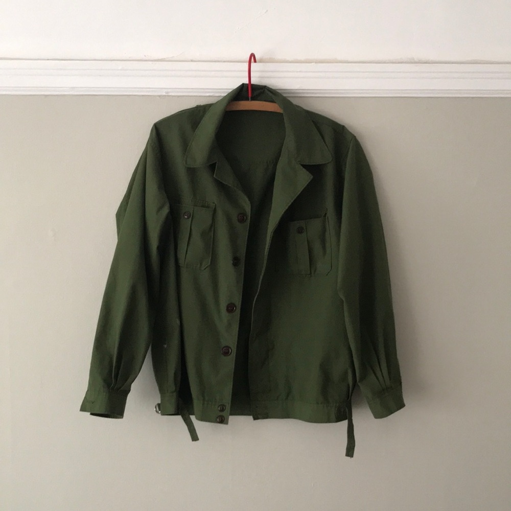 ✨VINTAGE GREEN MILITARY 🧥✨